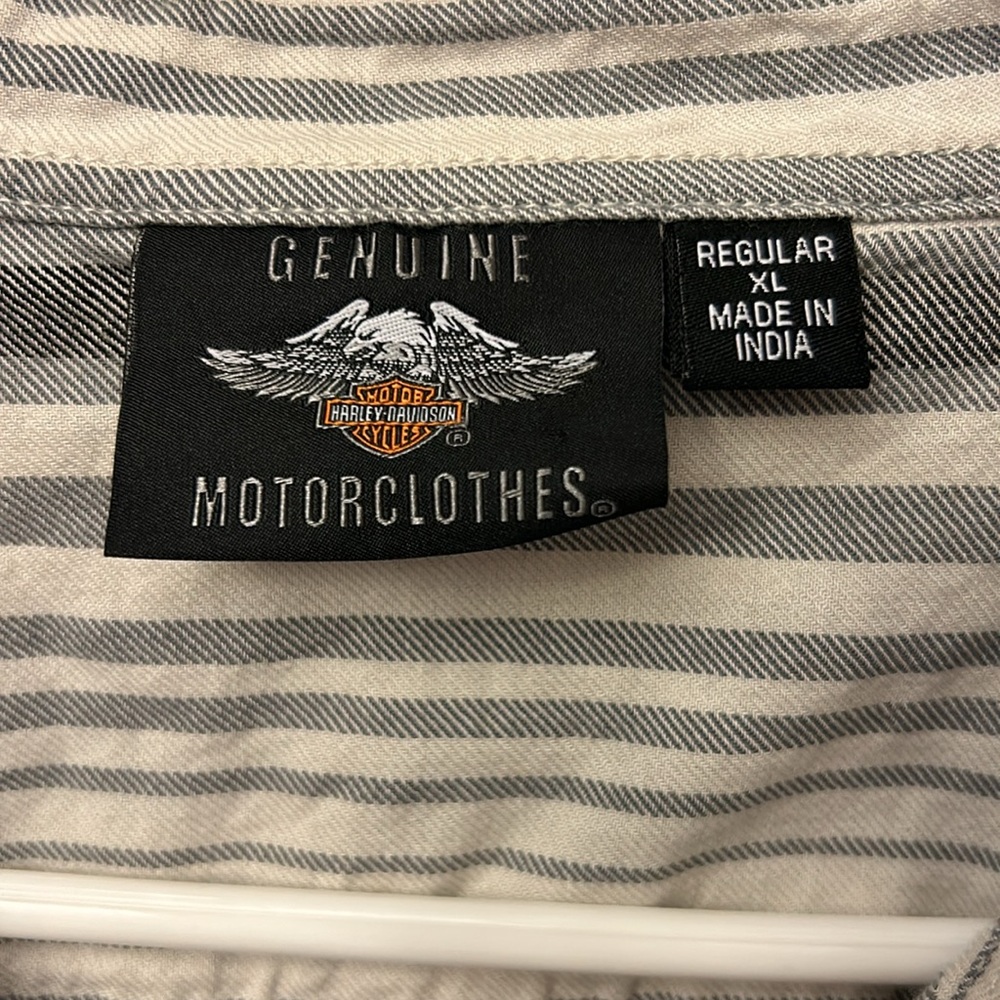 Harley Davidson Men’s Button Up Shirt Size XL - Picture 4 of 6